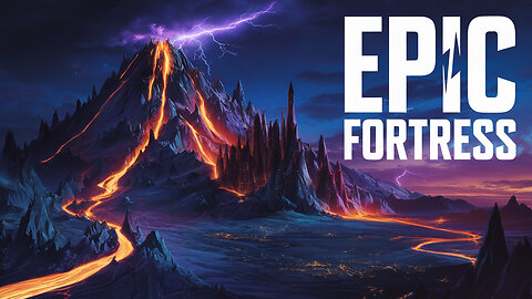 Build Your EPIC D&D Fortress INSIDE a Volcano!