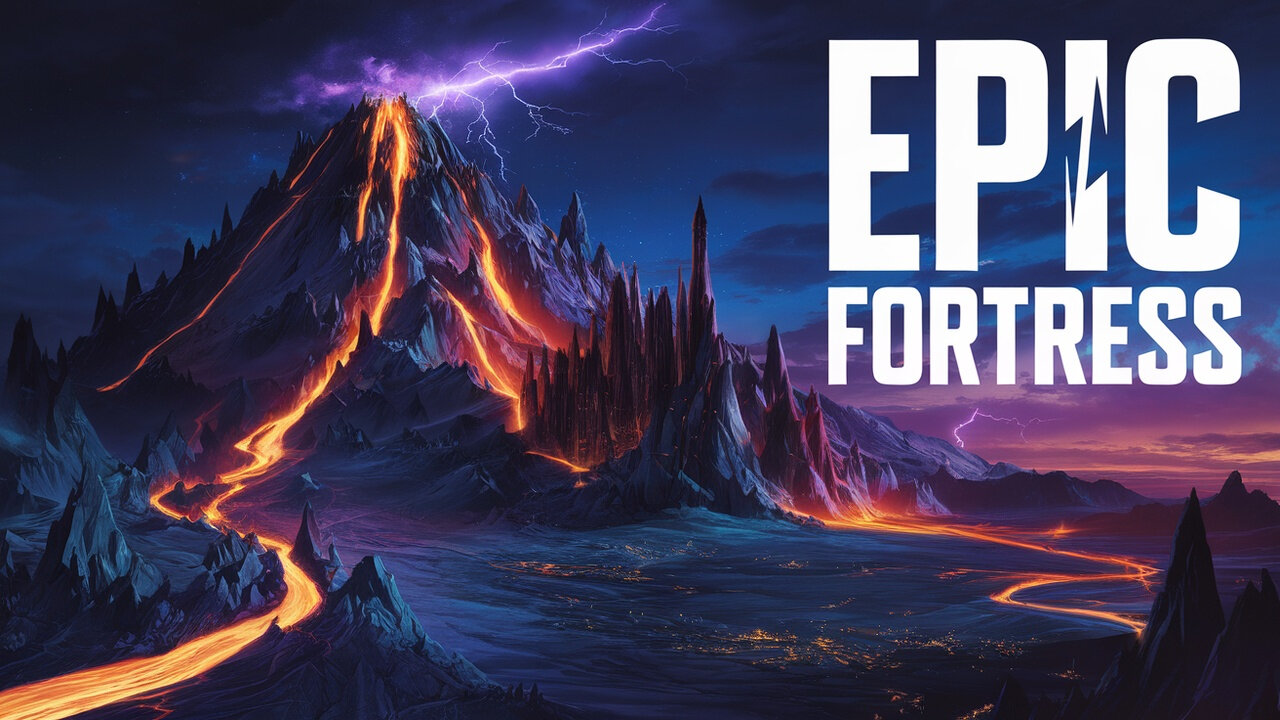 Build Your EPIC D&D Fortress INSIDE a Volcano!