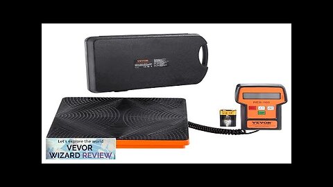 VEVOR Refrigerant Scale 220 LBS HAVC Charging Recovery Freon Scale with Wired Review