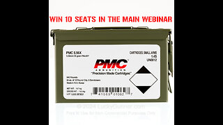 840 Rounds of 55gr FMJBT 5.56x45 MINI #1 FOR 10 SEATS IN THE MAIN WEBINAR