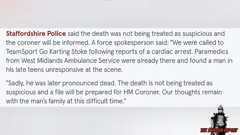 TEENAGER DIES AFTER TRAGIC GO KARTING ACCIDENT. HOLD IT. ACCIDENT?? - The Kurgan Report