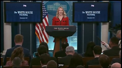 Press Secretary Karoline Leavitt Briefs Members of the Media