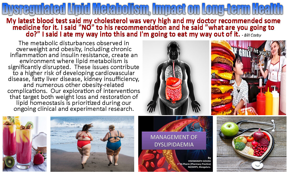 Dysregulated Lipid Metabolism, Impact on Long-term Health