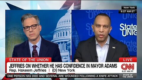 Rep Hakeem Jeffries: NYC Mayor Needs To Convince People He's Not Doing Trump's Bidding