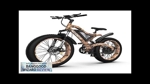 USA Direct AOSTIRMOTOR S18 Electric Bike 1500W Motor 48V 15AH Battery 26inch Review