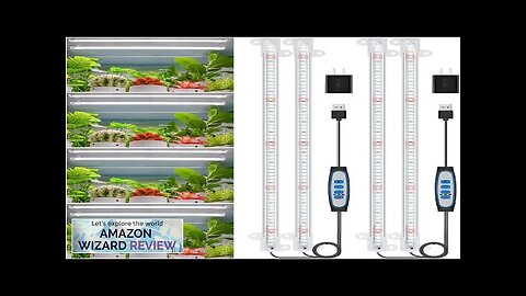 Wiaxulay LED Plant Grow Light Strips 6000K Full Spectrum Grow Lights Review