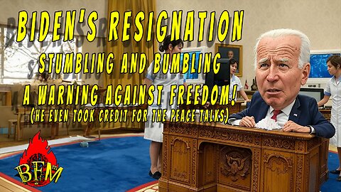 Biden Takes Credit for Peace deal and Curing Cancer in Rambling Farewell Address