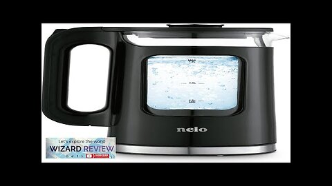 NELO Electric Kettle with Keep Warm Function Sleek Glass Window Double Wall Review