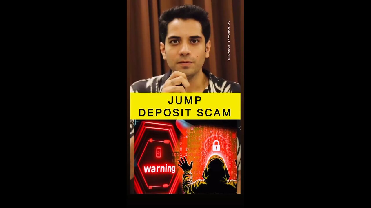 jump deposit scam 😨🤯