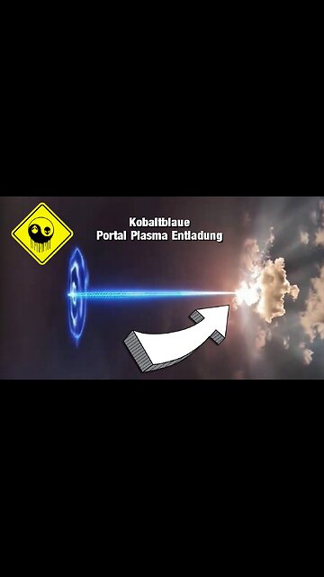 Ein kobaltblauer Plasmalaserblitz des Projekts Bluebeam fräßt sich durch den Nachthimmel Shanghais