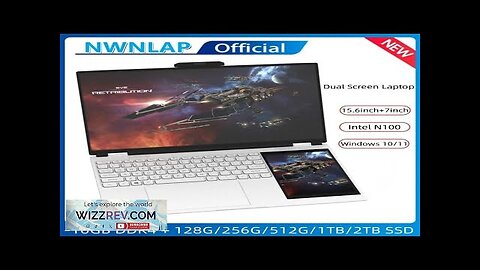 New Arrivals Dual Screen Laptop INTEL N100 16G DDR4 1TB SSD Review