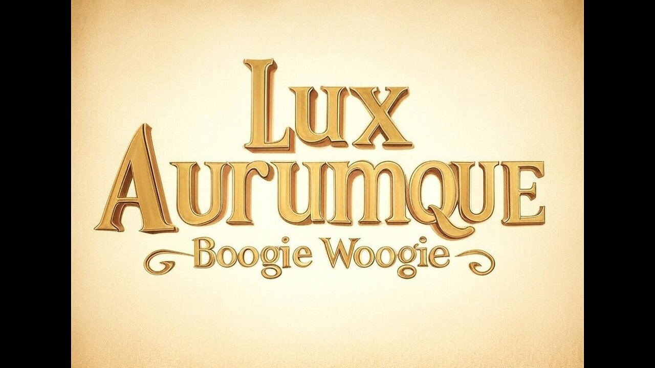 Lux Aurumque Boogie Woogie SATB