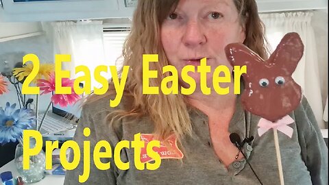 Holiday Crafting - How To - Faux Easter Chocolate & Standing Ghost Character