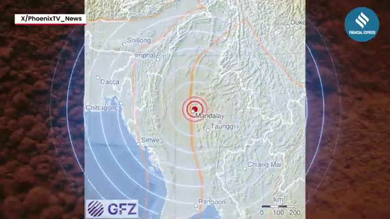 Heavy earth quake in Hong Kong