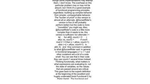 SML - Alternating Sum Using Pattern Matching