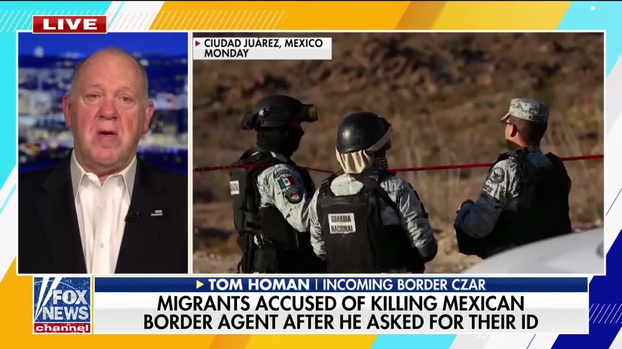 Tom Homan issues warning to migrant criminals 'Trump is going to take action'