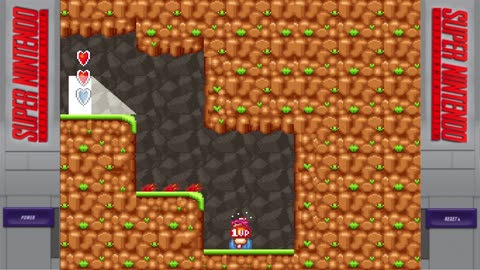 Super Mario Bros 2 - Super Nintendo - World 2 - 2