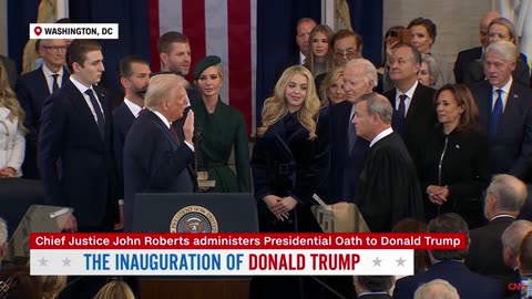 The inauguration of President Donald Trump 2025