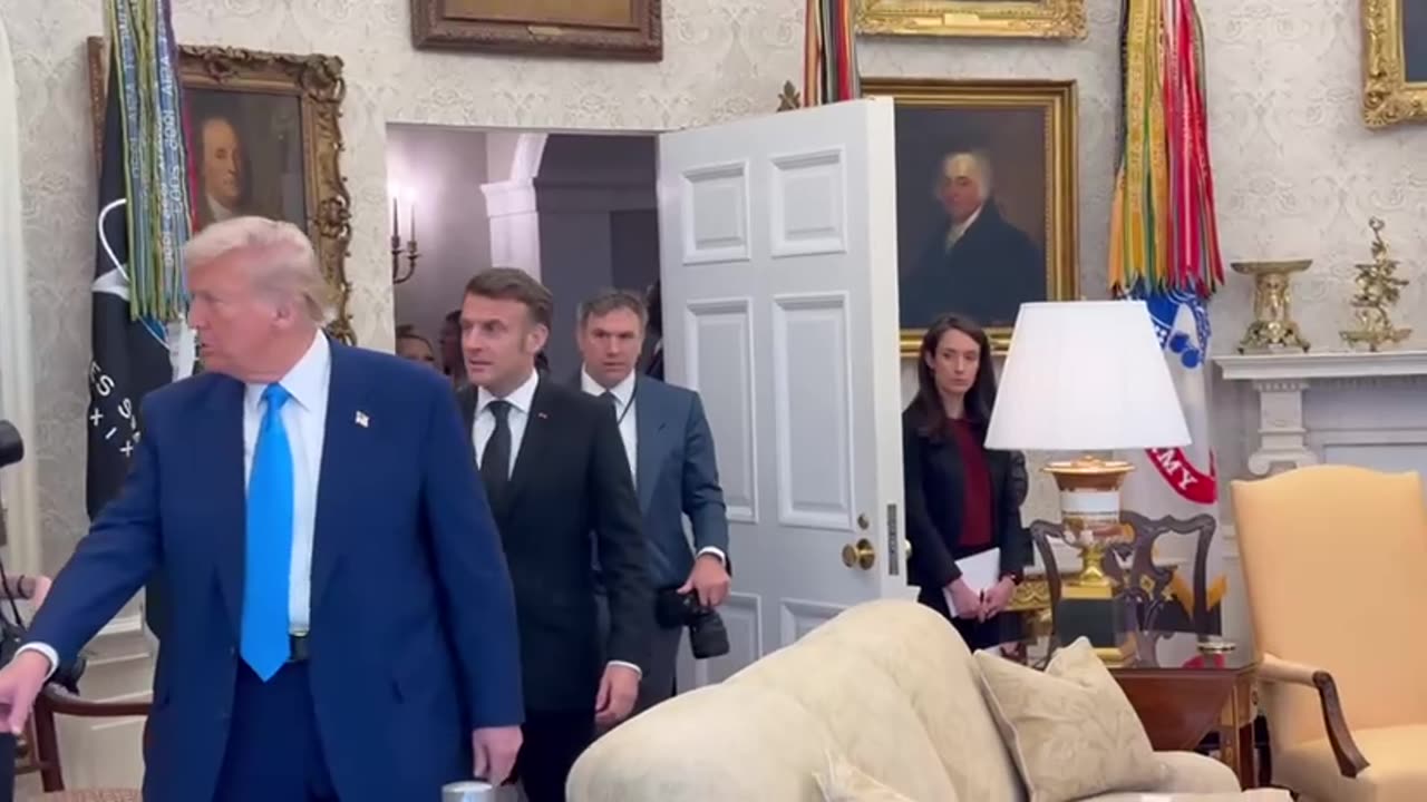 Macron visit