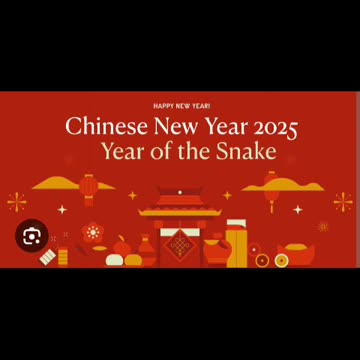 Happy new chinese year the year if snake 🐍 01/29/25