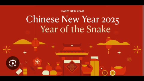 Happy new chinese year the year if snake 🐍 01/29/25