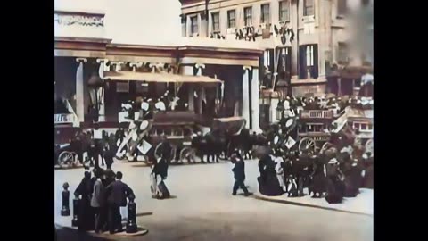 London Around 1900 in Color