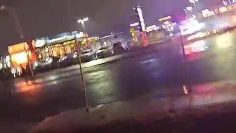 Where the plane hit in Philadelphia tonight