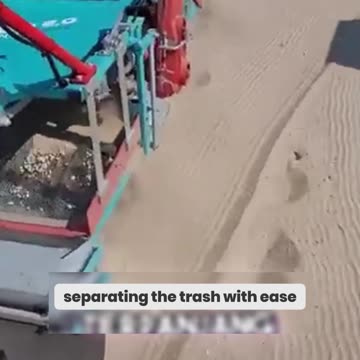 This Beach Cleaner Could Save Our Coastline – But There's a Dark Side to Its Impact