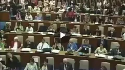 2006 UN Assembly Calling Out Chem-Trails