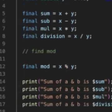 arithmetic Operators in Dart Explained | M. Azeem #coding #dartprogramming #programming