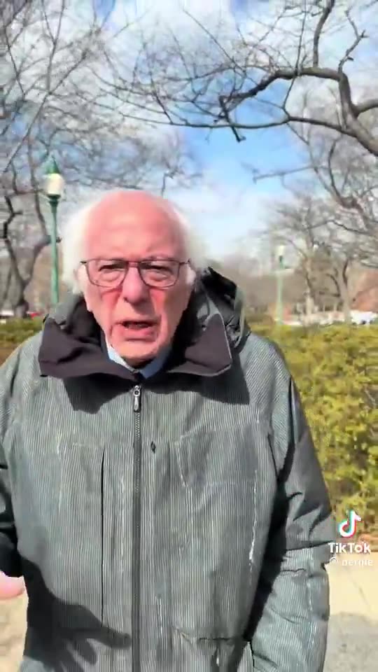 Multi-millionaire Bernie Sanders released a video begging ...