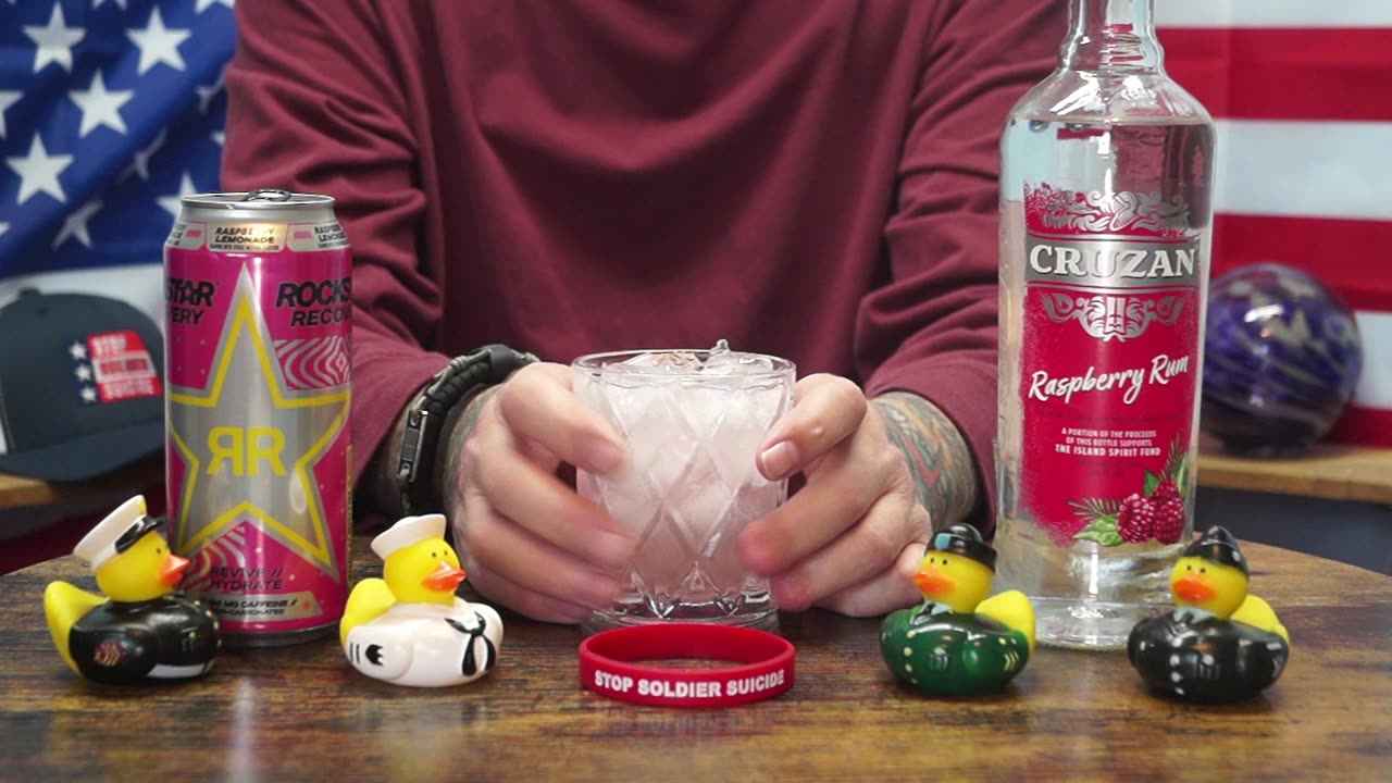 Robert Burgess - Cruzan Raspberry Rum & Rockstar Raspberry Lemonade Energy Drink