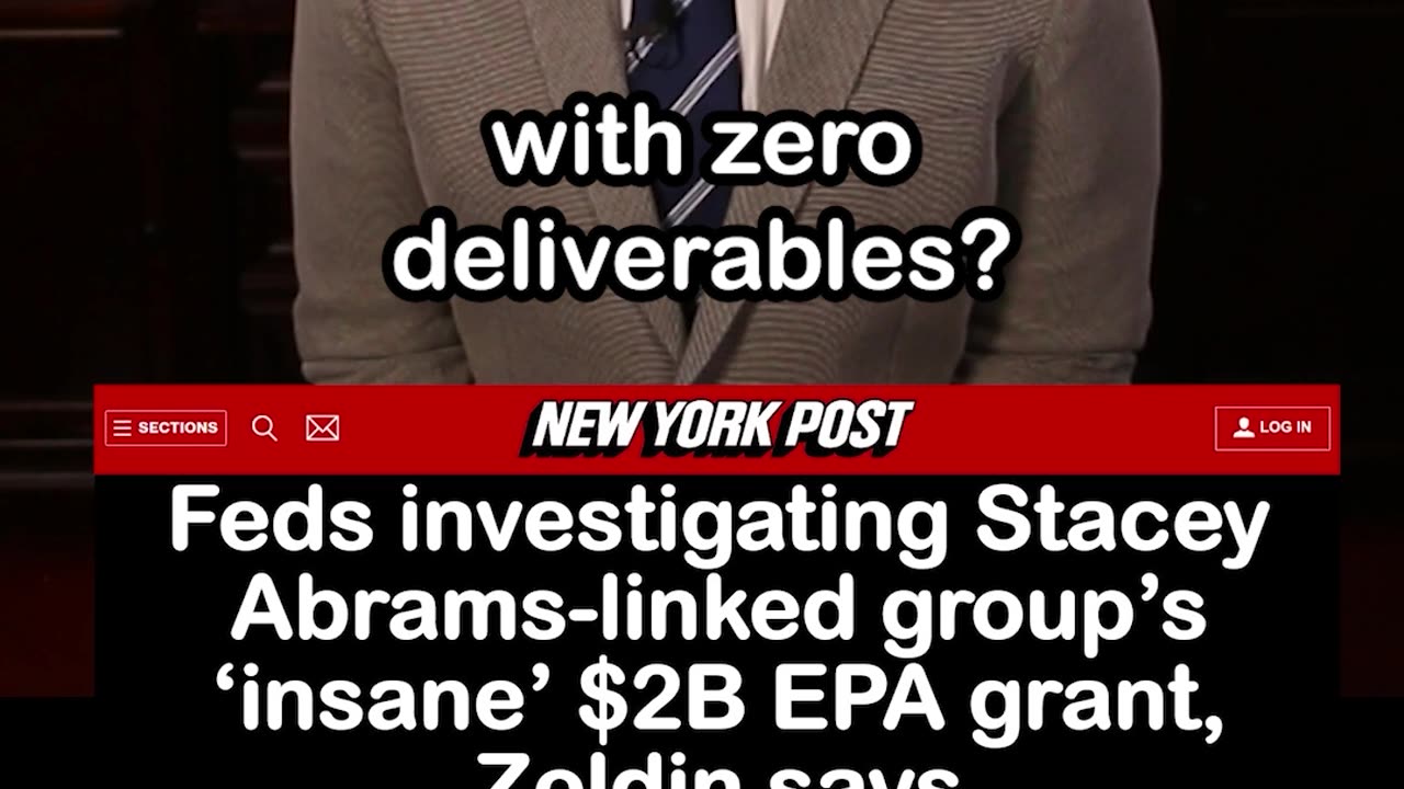 Stacey Abrams-linked Group’s $2B Grant Terminated by EPA; FBI Is Investigating