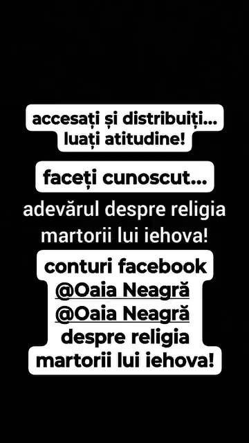 adevarul despre religia martorii lui iehova