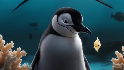 🐧🐠 A Baby Penguin’s Brave Mission! 🐠🐧