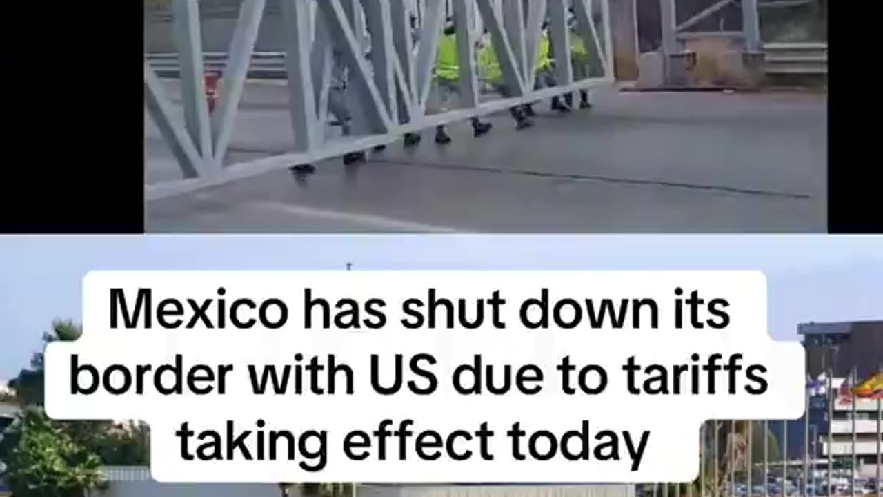 Who knew it only took tariffs to get the border closed? 🤣🤣🤣🤣🤣