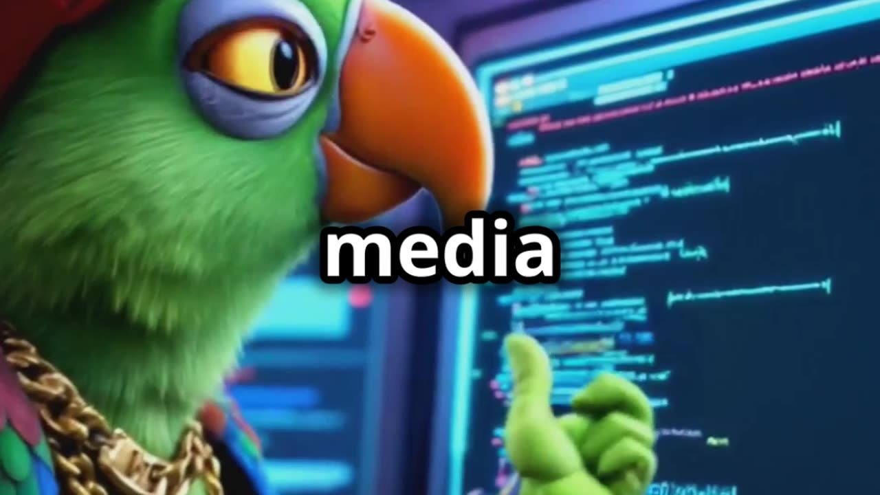 🦜🎤 ElCocco the Rapping Parrot: Crypto vs. 90s Internet! 🎤🦜