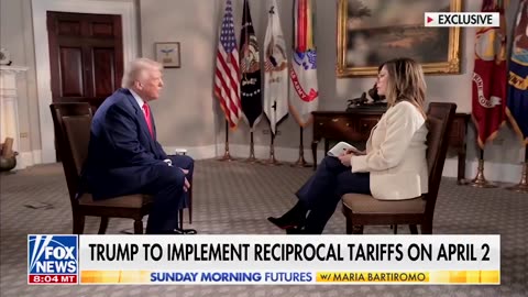 POTUS discusses his tariff pause on some Canadian and Mexican imports