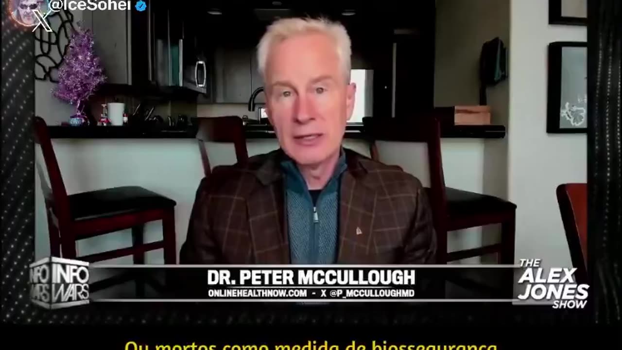 🚨 Dr. Peter McCullough Expõe a Origem da Atual Gripe Aviária