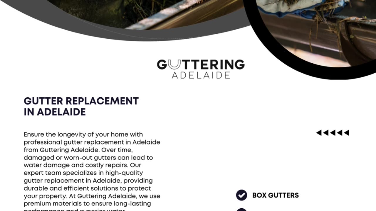 Expert Gutter Replacement in Adelaide – Durable, Affordable & Reliable Solutions