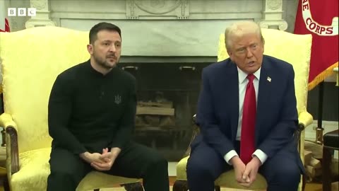 Watch in full as Zelensky and Trump clash in fiery Oval Office exchange