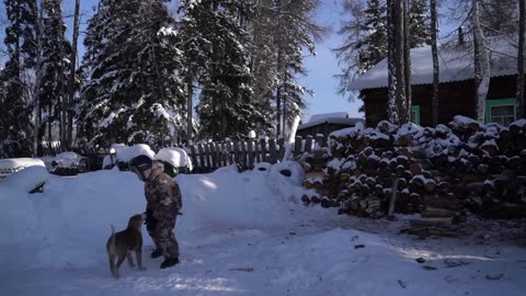 One Day in the Coldest Village on Earth −71°C (−95°F) | Yakutia, Siberia