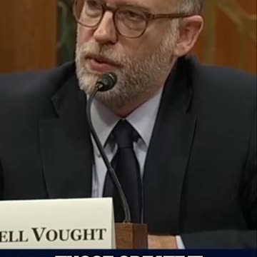 Russell Vought On Reforming Federal Regulations