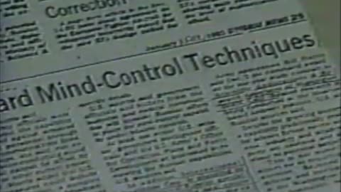 KOVR TV 2000 Special Assignment Ross Blackstone MIND CONTROL