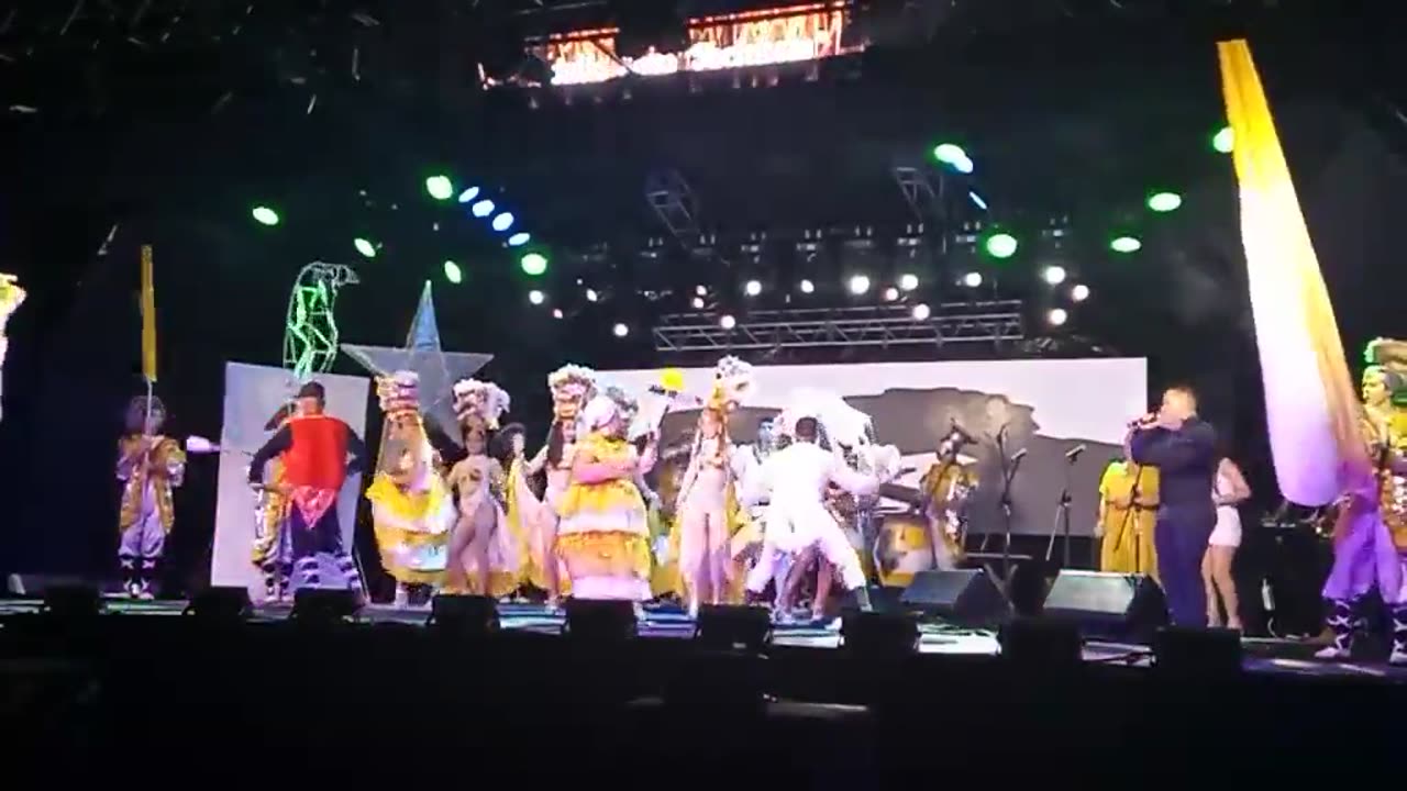 Comparsa LA TRIBU CANDOMBE - Escenario del Parque Rodó - Tacuarembó (26/02/2025)