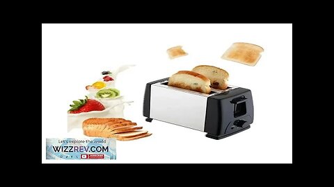 Automatic Home Commercial Kitchen Electric Bread Toaster Sandwich Maker Toaster 2 Slices Review