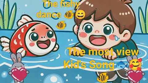 The fishy dance 🐠 (Kid's funny song)