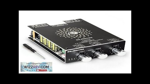 T220HS bluetooth 5.2 Amplifier Board 220W+220W Stereo Channel HiFi Amplifier TPA3251 Audio Review