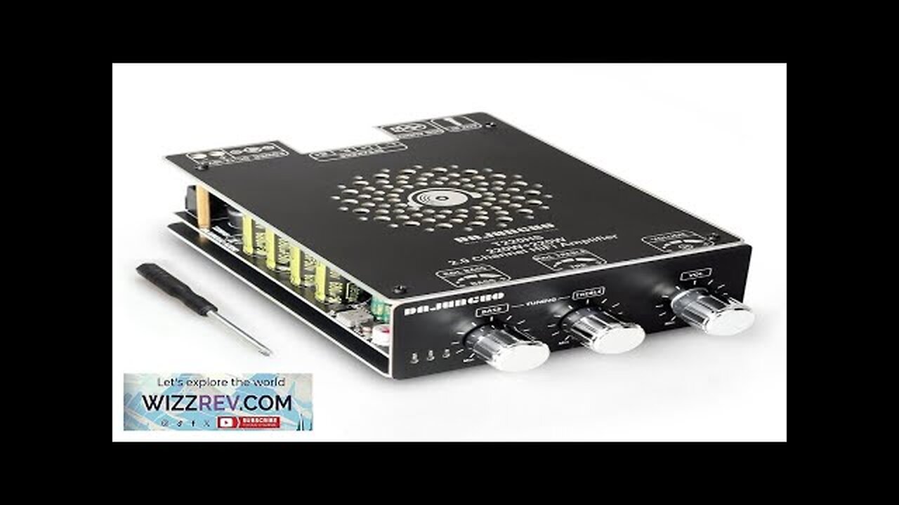 T220HS bluetooth 5.2 Amplifier Board 220W+220W Stereo Channel HiFi Amplifier TPA3251 Audio Review