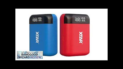 XTAR Battery Charger 18650 Power Bank Fast Charge Type C QC3.0+PD3.0 Quick Review